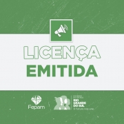 Licença emitida